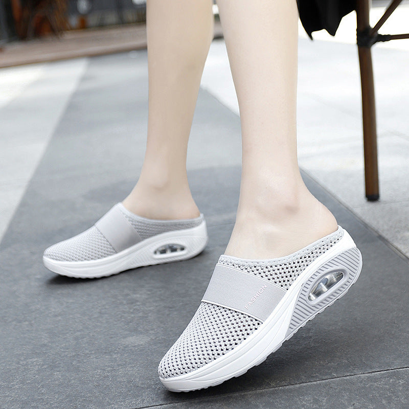 🎀👟【50% sleva 🔥】【35-43】✨ 2025 nové boty na vzduchovém polštáři s dutou síťovinou, měkké a prodyšné-Z