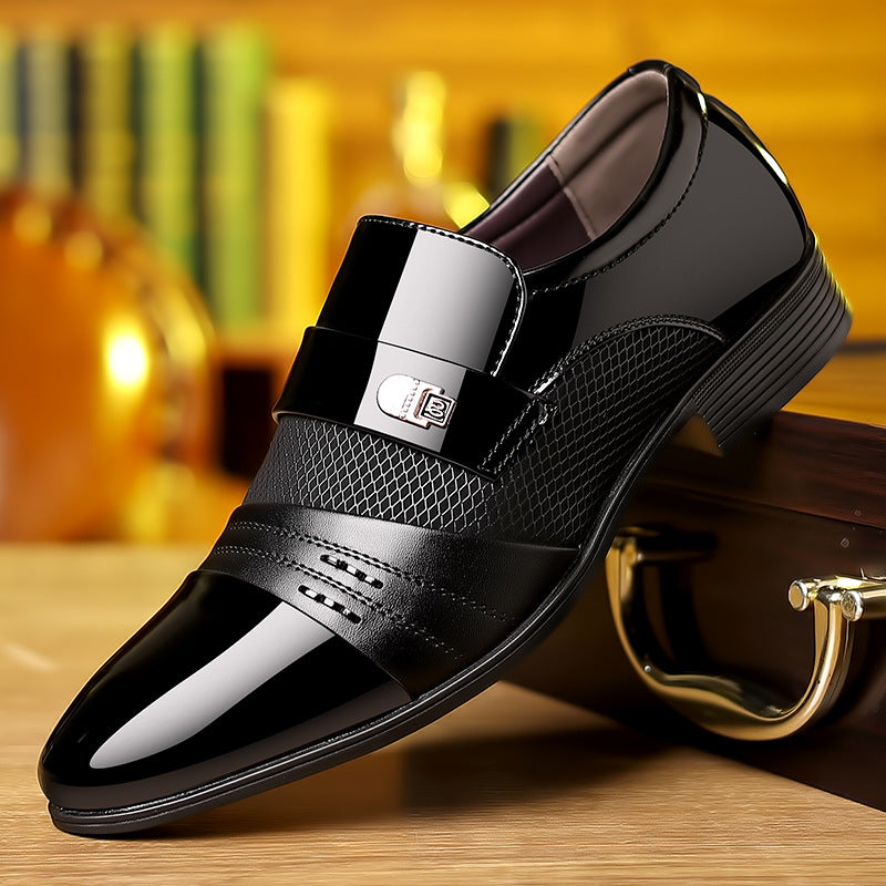 👞【38-48】Podzimní a zimní pánské boty z pravé kůže, módní i business, nepromokavé a pohodlné-Z