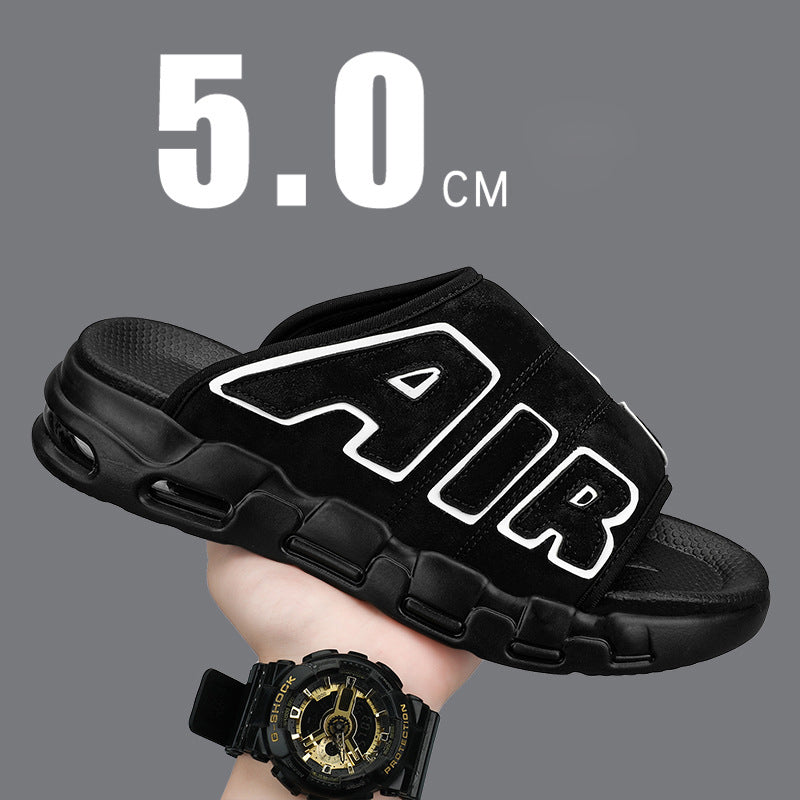 【39-47】Papuci casual bărbați cu pernă de aer cu talpă groasă