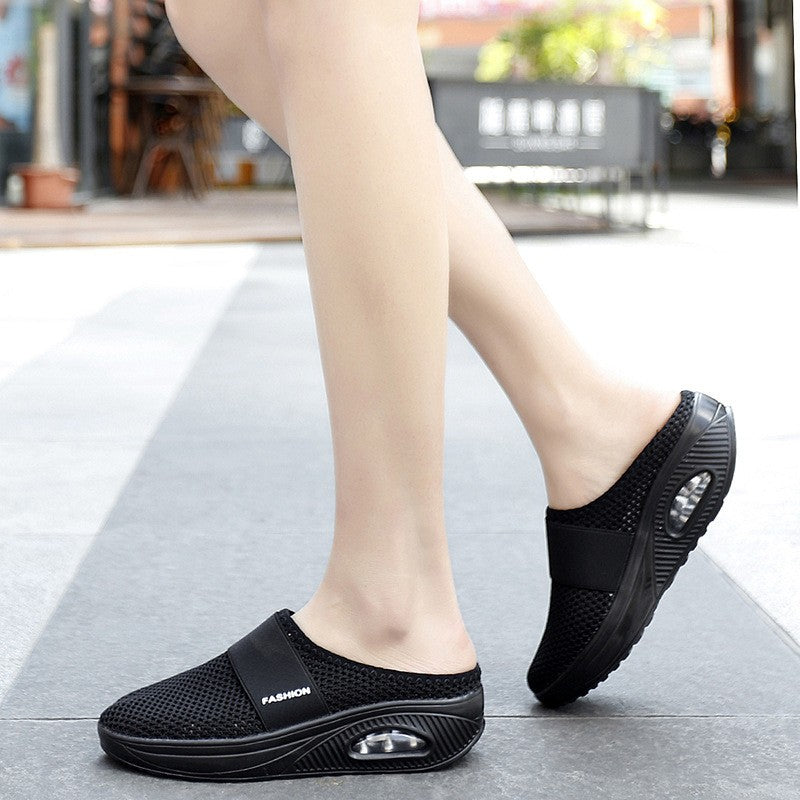🎀👟【50% sleva 🔥】【35-43】✨ 2025 nové boty na vzduchovém polštáři s dutou síťovinou, měkké a prodyšné-Z