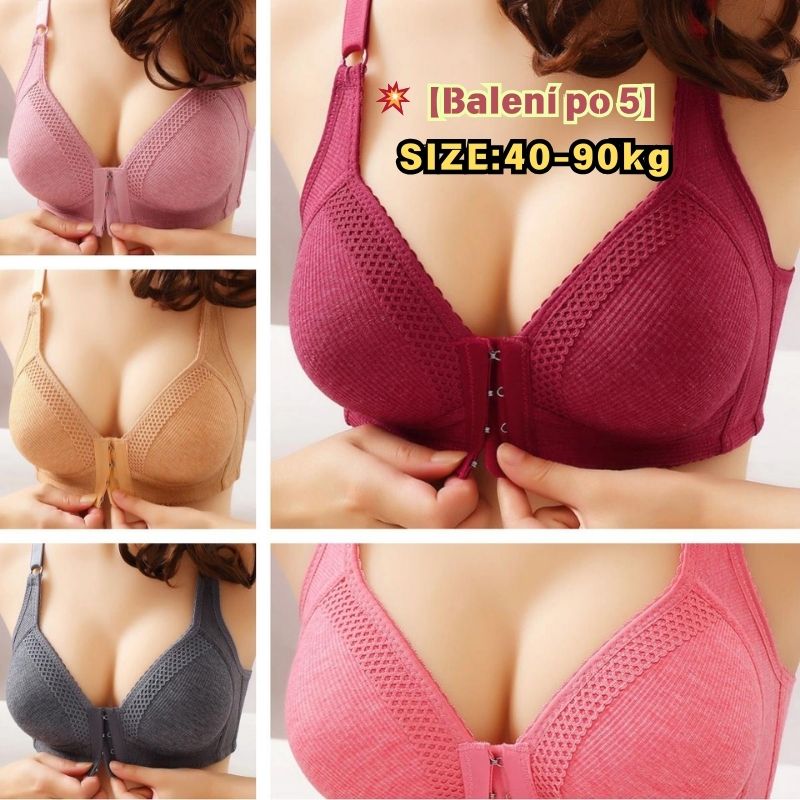 💥【Balení po 3】🔥❤️ Vysoce kvalitní bezešvá push-up podprsenka, módní a sexy, zabraňuje vypadávání-Z