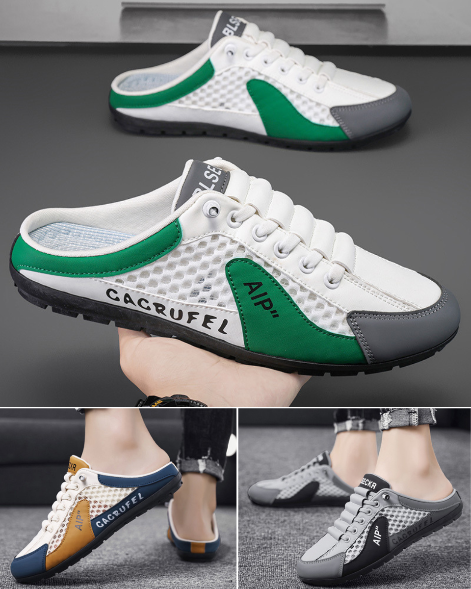 👟🔥 Rasprodaja 【39-44】 Nova ljetna muška sportska obuća i casual papuče - nova prozračna i dezodorirajuća tkanina-H