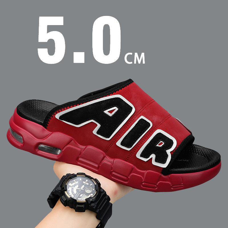 【39-47】Papuci casual bărbați cu pernă de aer cu talpă groasă