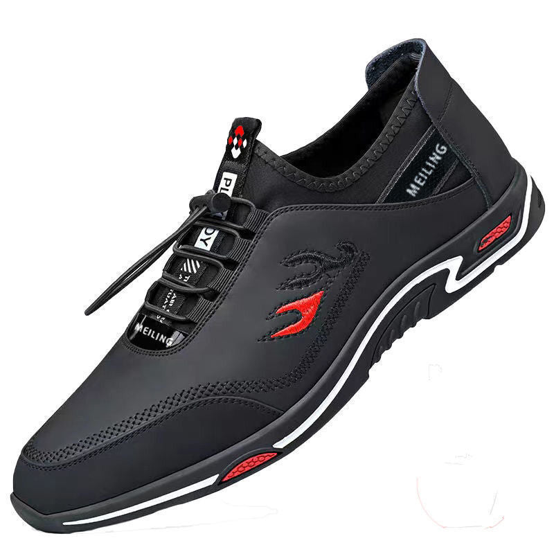 ✨👞 Pantofi business bărbătești din piele respirabilă ✅ anti-miros ✅ talpă moale din piele ✅ moderni și versatili