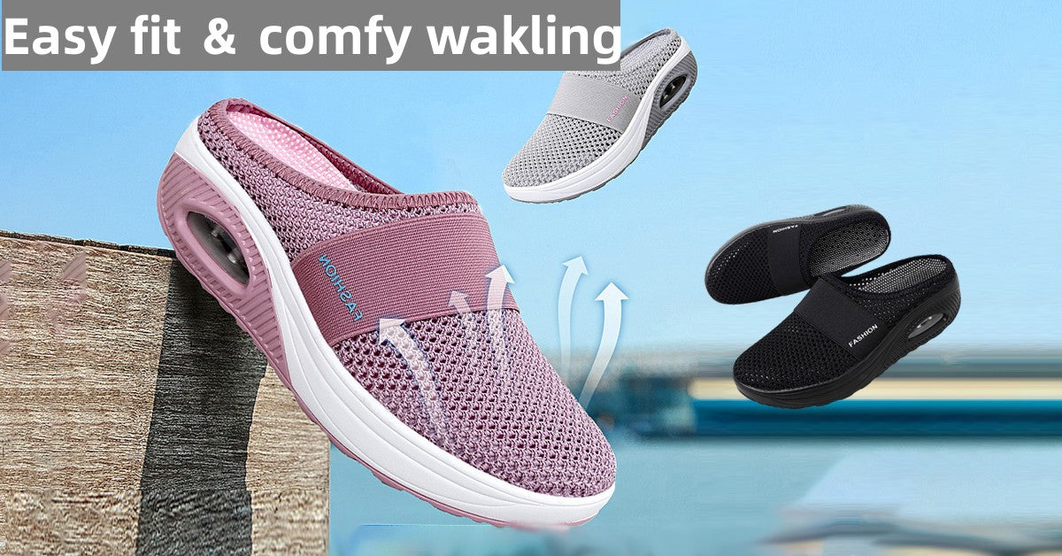 ✨🔥【35-43】2025 Buty z pustej siatki z poduszką powietrzną