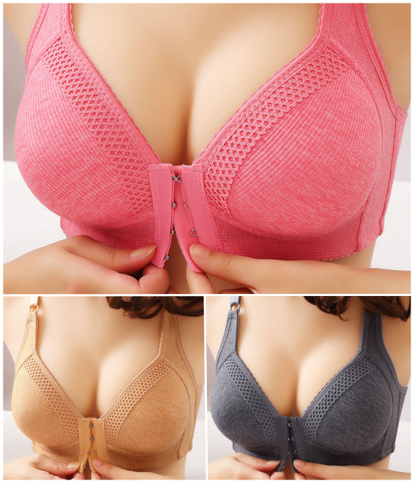 💥【Pachet de 3】Sutien push-up de înaltă calitate, fără cusături, la modă și sexy, previne căderea-R
