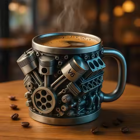 đâăKupte jeden, druhĂ˝ dostanete zdarmaăKĂĄvovĂ˝ hrnek Creative Engine V6V8 z nerezovĂŠ oceli