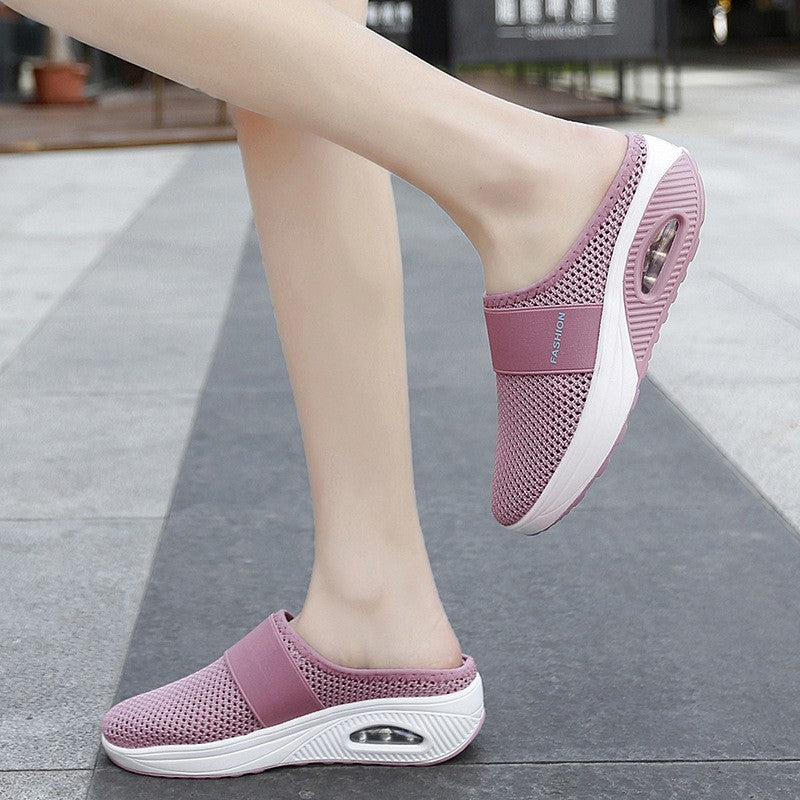 🎀👟【50% sleva 🔥】【35-43】✨ 2025 nové boty na vzduchovém polštáři s dutou síťovinou, měkké a prodyšné-Z