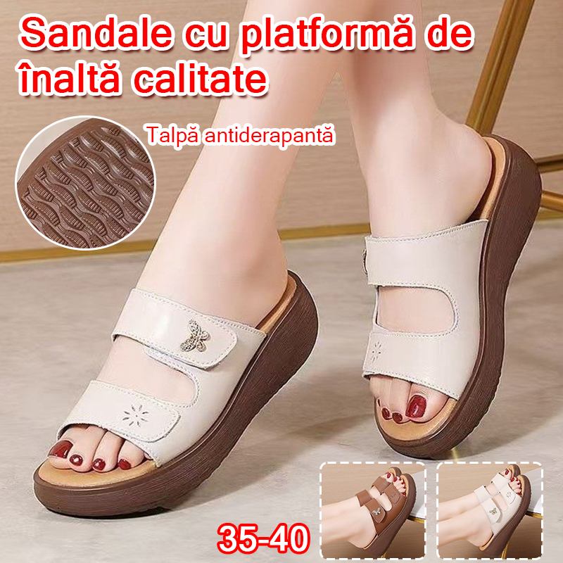 【50%OFF】🔥【Vânzare la cald】【35-40】2025 Vara Nou Femei Velcro Papuci