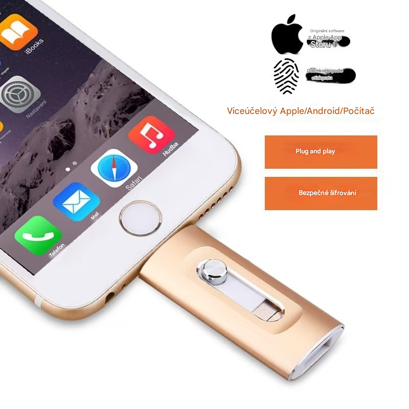 ⚡【✨Časově omezená sleva】Flash disk 4 v 1 pro iPhone/iPad/Android/PC-Z