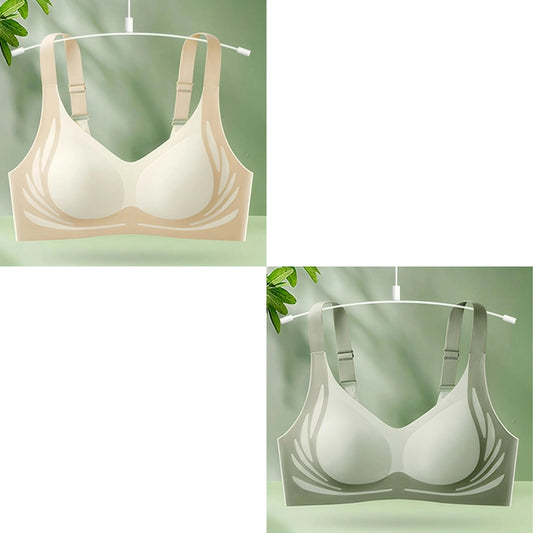 😍【Cumpără 1 Primești 1 Gratuit】Sutien pentru femei fără sârmă, dintr-o bucată❤️【40-85KG】