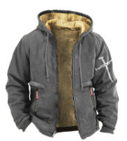 ✨【S-3XL】Stylová pánská podzimní a zimní bunda z lehkého sametu – zateplená, lehká a pohodlná