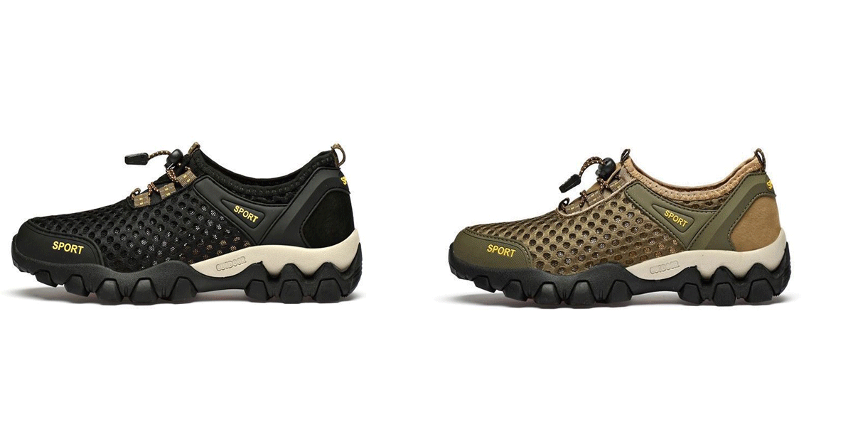 【39-44】2025 Pantofi de drumeție în aer liber din plasă respirabilă de vară-R