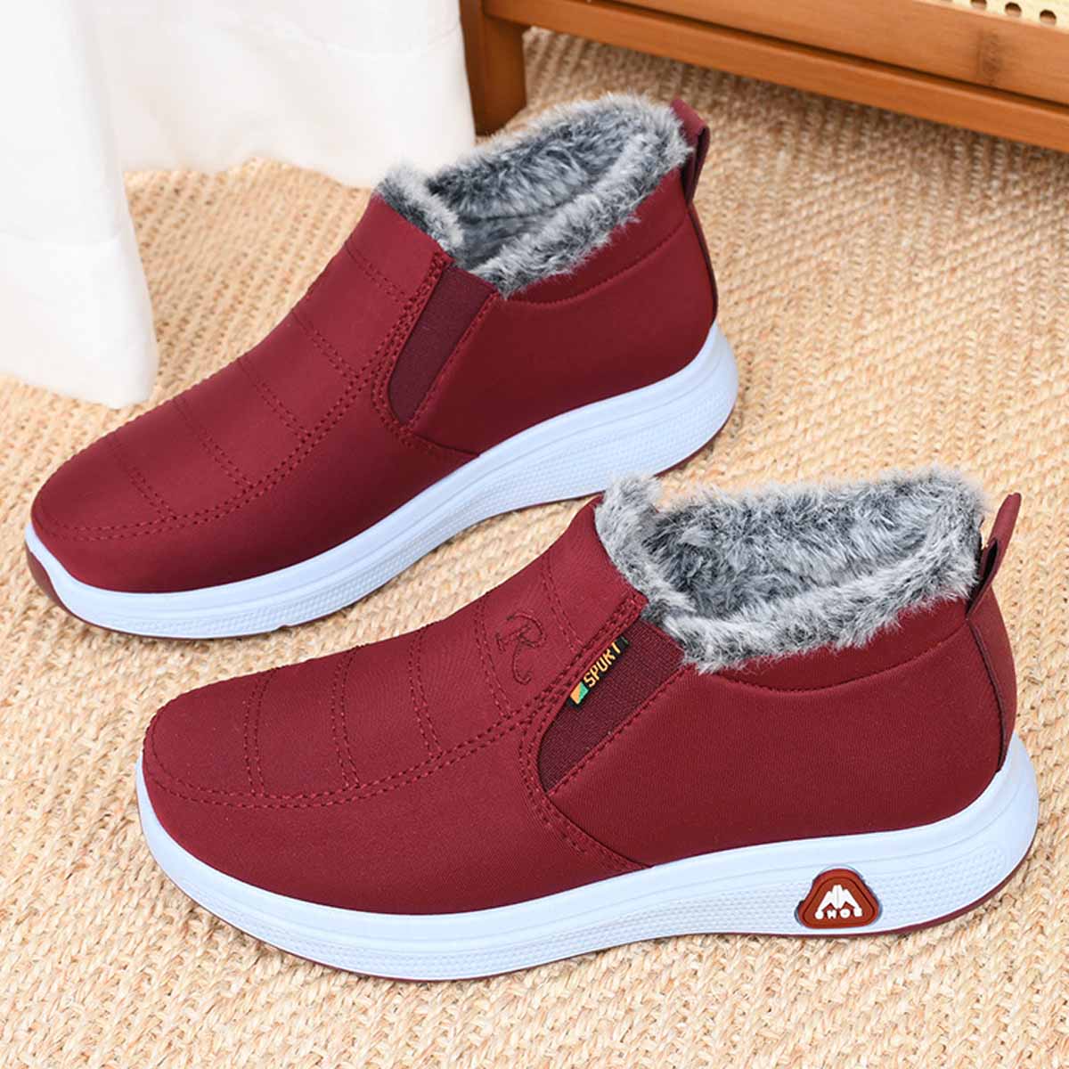 Jesienno zimowe damskie grube bawełniane buty do chodzenia【35-41】🔥Gruby aksamit🔥