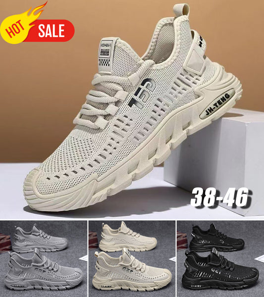 💥【Omezené množství】💥 (38-46) Pánská letní ležérní obuv, prodyšná, s měkkou podrážkou a vynikajícím pohodlím<