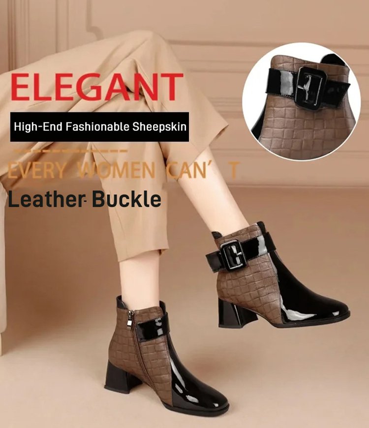 🔥 【35-40】 2024 zapatos nuevos de piel de vaca importados de Australia_3840914