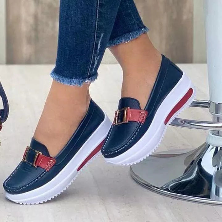 👟✨【Limitovaná nabídka】【35–43】Dámská volnočasová obuv na platformě – stylová a pohodlná volba pro každý den 💃🔥-Z