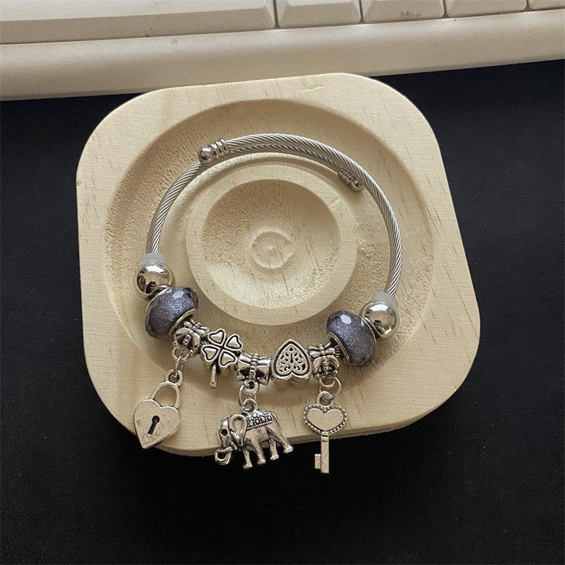✨【Oferta por tiempo limitado】 💖✨Pulsera ajustable atrapasueños de plata 925-E