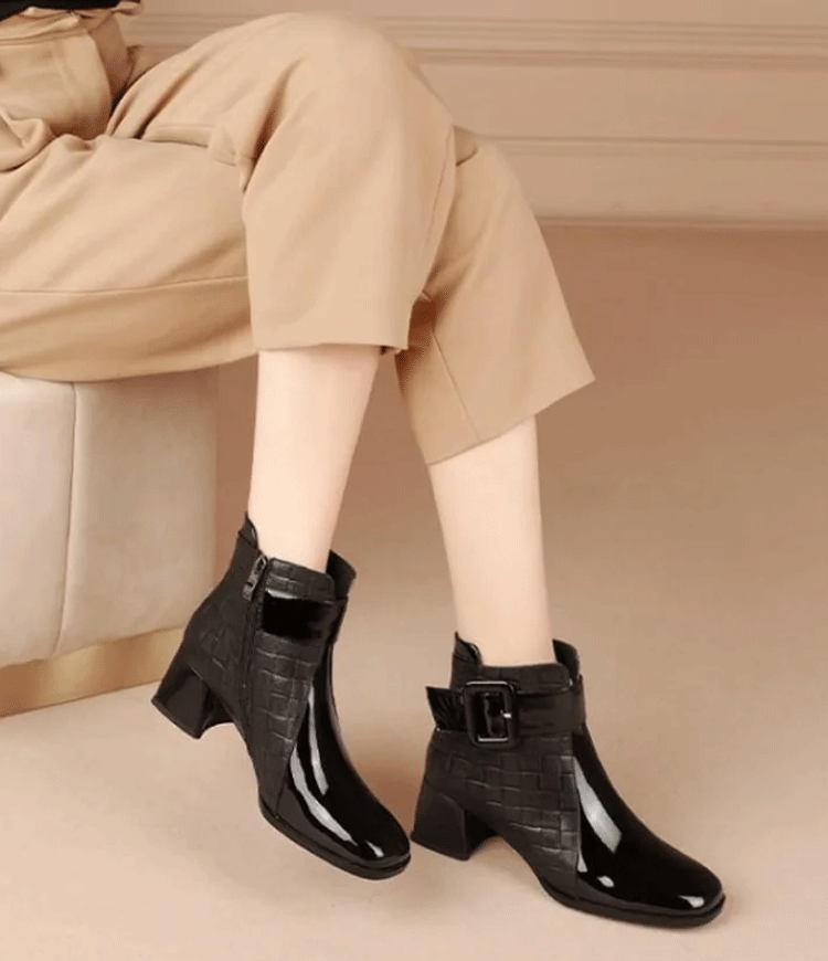 🔥 【35-40】 2024 zapatos nuevos de piel de vaca importados de Australia_3840914