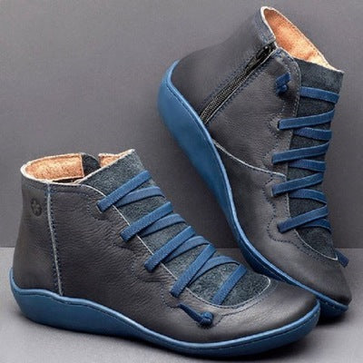 🔥40% de descuento!🔥【Tallas 35-43】Nuevas zapatillas anchas de invierno para mujer 2026-botines casuales.-E