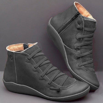 🔥43% de descuento!🔥【Tallas 35-43】Nuevas zapatillas anchas de invierno para mujer 2025-botines casuales.-E