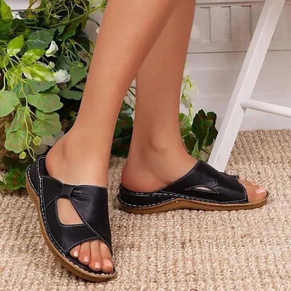 🔥👡2026 verano nueva moda zapatillas de playa de las mujeres, suelas cómodas y suaves-E