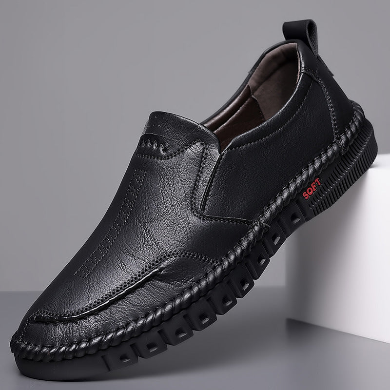 【39-44】👞Skórzane buty casual dla mężczyzn z miękką podeszwą
