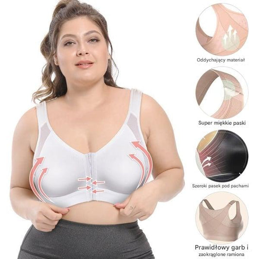 Promocja limitowana na koniec miesiąca 【40-120 kg】Kup jeden, drugi dostaniesz gratis, biustonosz z pełnym wsparciem_4059870