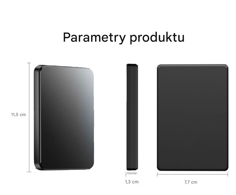 🔥🔥【Poslední den s 43% slevou】Přenosný pevný disk 20TB-Z