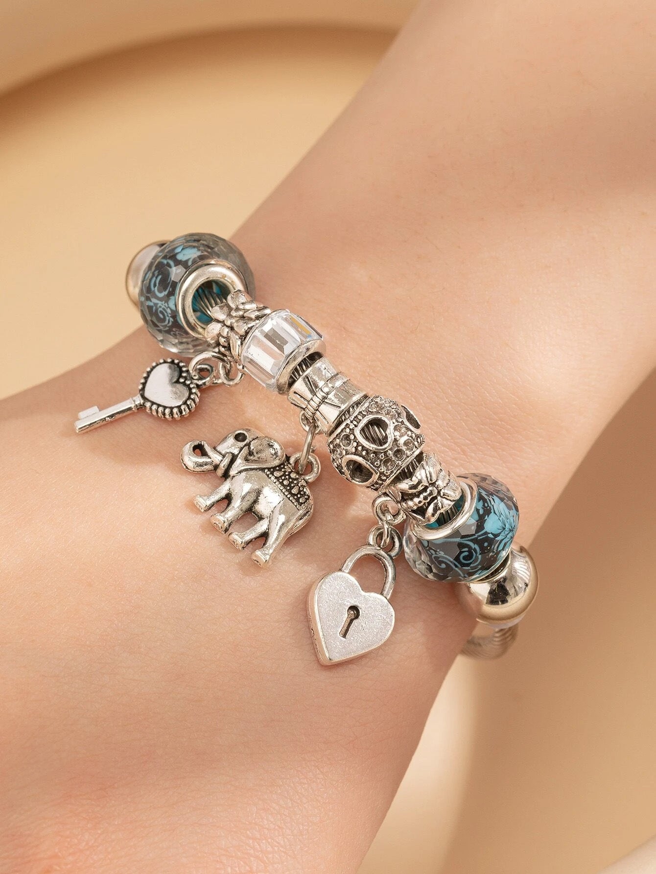 ✨【Oferta por tiempo limitado】 💖✨Pulsera ajustable atrapasueños de plata 925-E