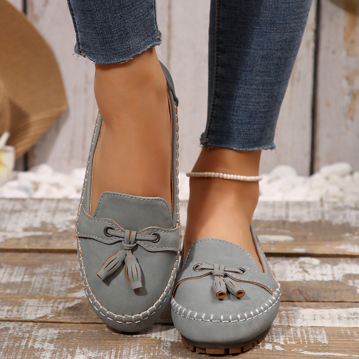 ✨50% kedvezmény✨【36-43】 Női ortopéd cipő, valódi bőrből, könnyű, csúszásmentes, lélegző és kényelmes.-U
