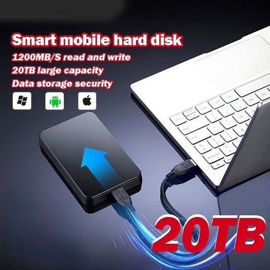Mobilni tvrdi disk ultra-visokog kapaciteta od 20 TB, szybka transmisja, niewielkie rozmiary, łatwość przenoszenia