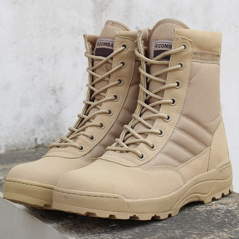 💦🥾【39-45】Botas militares de hombre para senderismo y montañismo al aire libre-E
