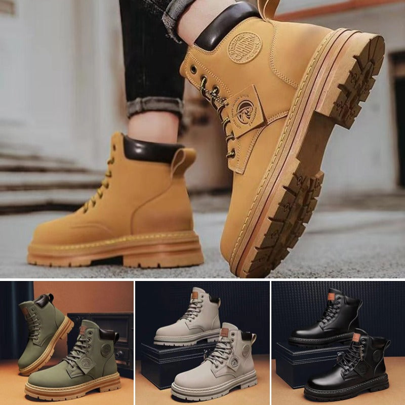 🔥🔥 【39-48】 Nov slog za jesen in zimo, moški škornji z debelim podplatom, nedrseči-L