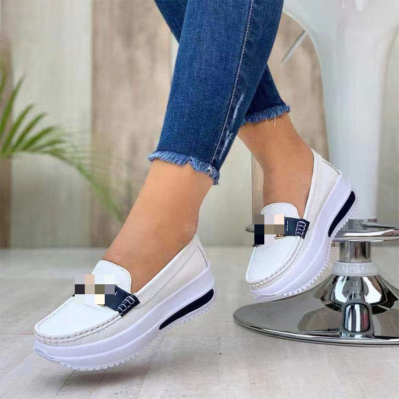 👟✨【Limitovaná nabídka】【35–43】Dámská volnočasová obuv na platformě – stylová a pohodlná volba pro každý den 💃🔥-Z