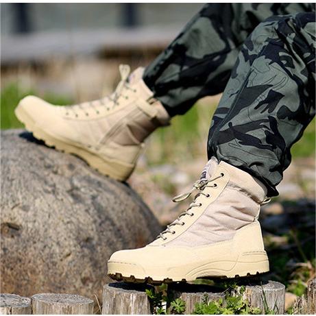 💦🥾【39-45】Botas militares de hombre para senderismo y montañismo al aire libre-E