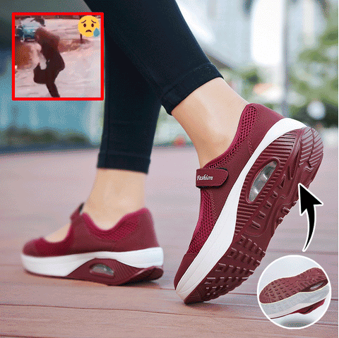 👟💨【Uvedení nového produktu za speciální cenu】【35-43】Nové pohodlné boty se síťovaným vzduchovým polštářem-Z