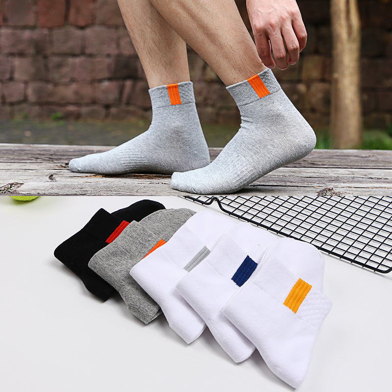 🧦Compra 10 y llévate 10 gratis, Calcetines deportivos transpirables, antiolores y absorbentes del sudor para hombre-E
