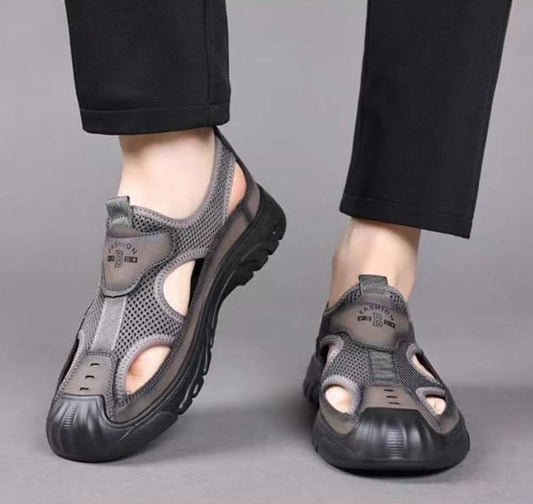 👟Oferta de verano 🏆【Tallas 38-46】Nuevas sandalias de hombre 2026, ligeras, deportivas y casuales, antideslizantes, ideales para la playa-E