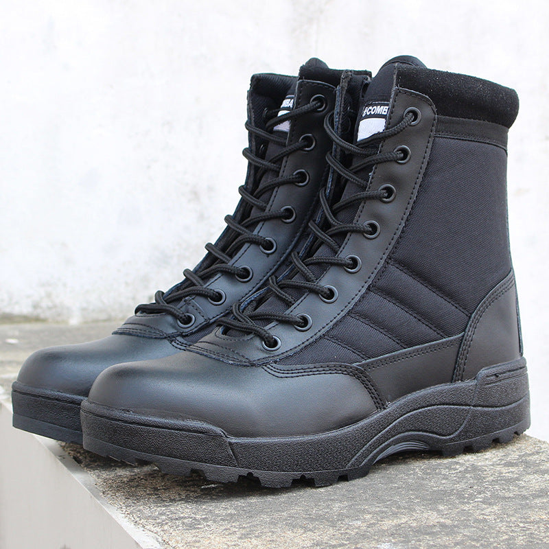 💦🥾【39-45】Botas militares de hombre para senderismo y montañismo al aire libre-E