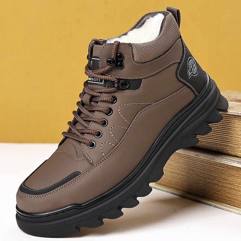 【39-44】❄️Zapatos nuevos para hombre, cómodos, ligeros, forrados en polar y extra cálidos.-E