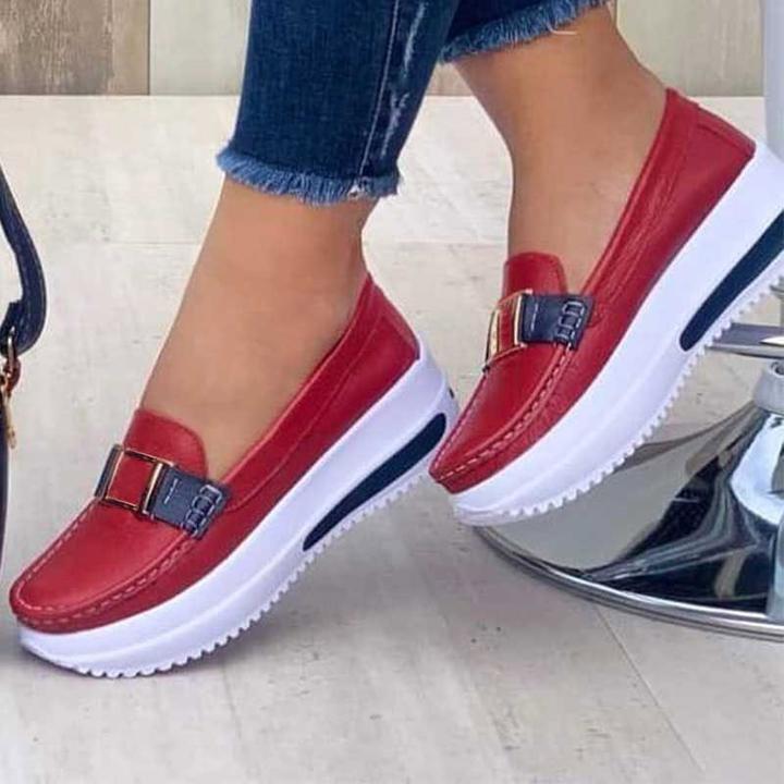 👟✨【Limitovaná nabídka】【35–43】Dámská volnočasová obuv na platformě – stylová a pohodlná volba pro každý den 💃🔥-Z