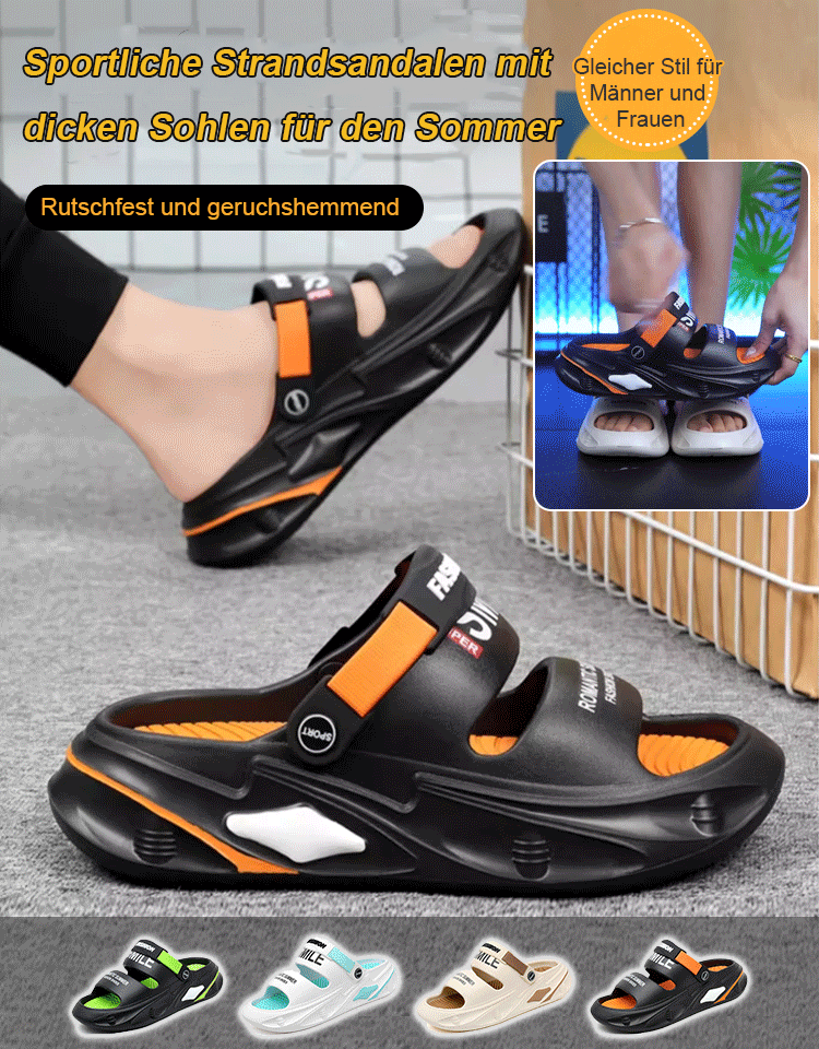 🚶‍♂️👟【Comodidad que se nota al caminar】【36-45】 2026 protiskluzové sandály se silnou podrážkou-Z