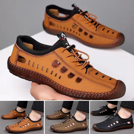 🏆️Produse foarte vândute🔥👟【39～44】Sandale pentru bărbați, la modă nouă, cu talpă moale, 2025, ușoare și anti-alunecare-R