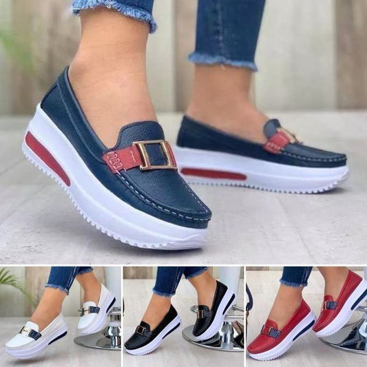 👟✨【Limitovaná nabídka】【35–43】Dámská volnočasová obuv na platformě – stylová a pohodlná volba pro každý den 💃🔥-Z