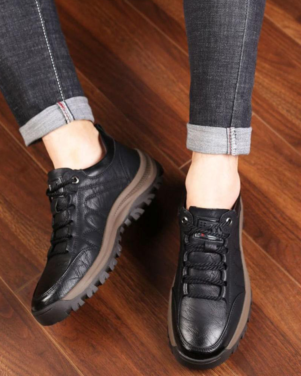 🔥👞Najpredávanejšie, 40% zľava – nové pánske módne kožené topánky na jeseň 2025, mimoriadne pohodlné-K