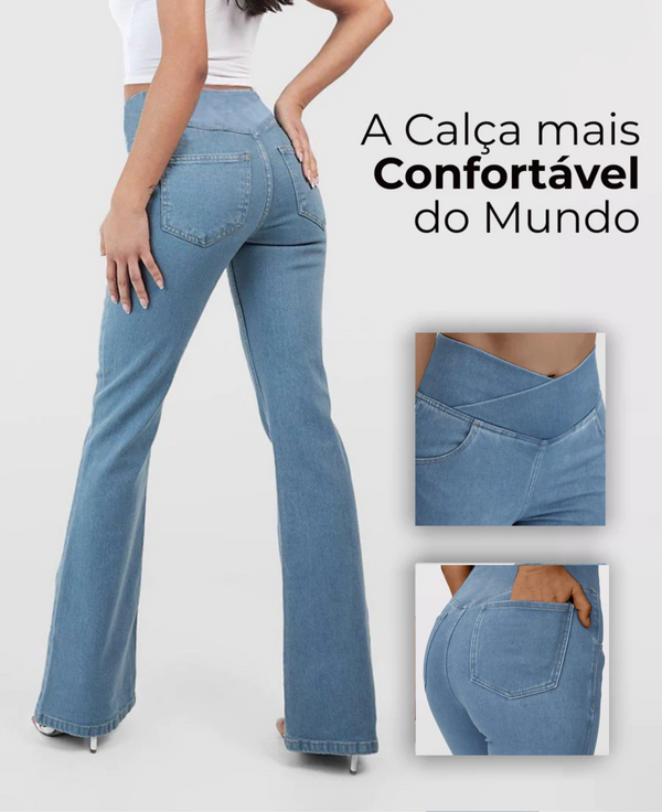 👖✨【Sleva 50 % na omezenou dobu】Horký hit – džíny s vysokým pasem, zeštíhlující a formující hýždě💖-Z