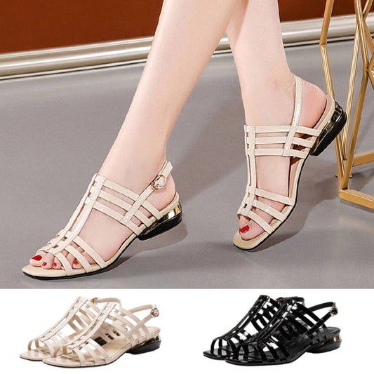 👡【35-41】Sandale plate de vară 2025 noi, cu talpă moale, potrivite pentru toate ocaziile