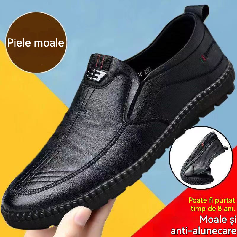 👞 Zapatos de hombre de piel suave y natural: la comodidad perfecta para el hombre sofisticado.-E