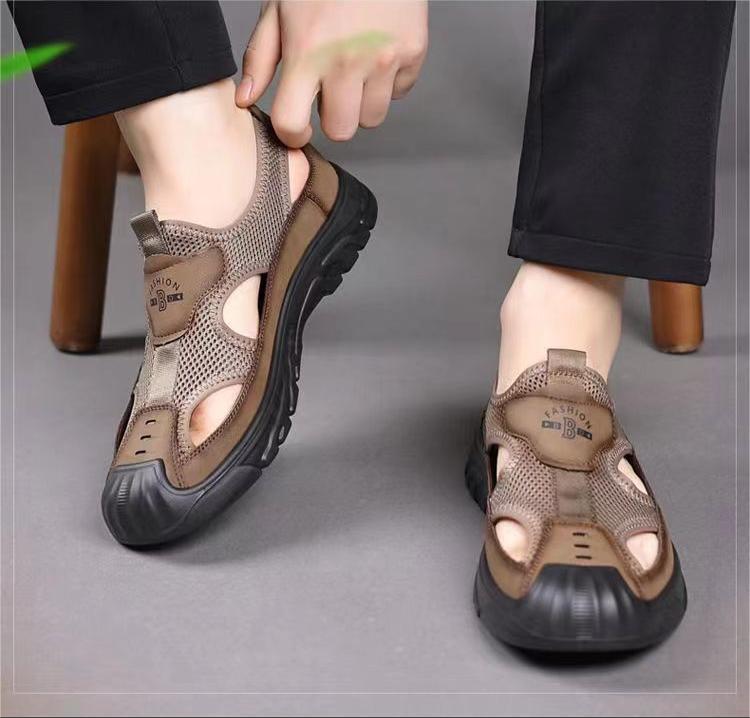 👟Oferta de verano 🏆【Tallas 38-46】Nuevas sandalias de hombre 2026, ligeras, deportivas y casuales, antideslizantes, ideales para la playa-E